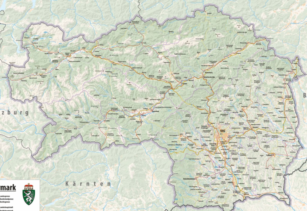 Steiermark Karte